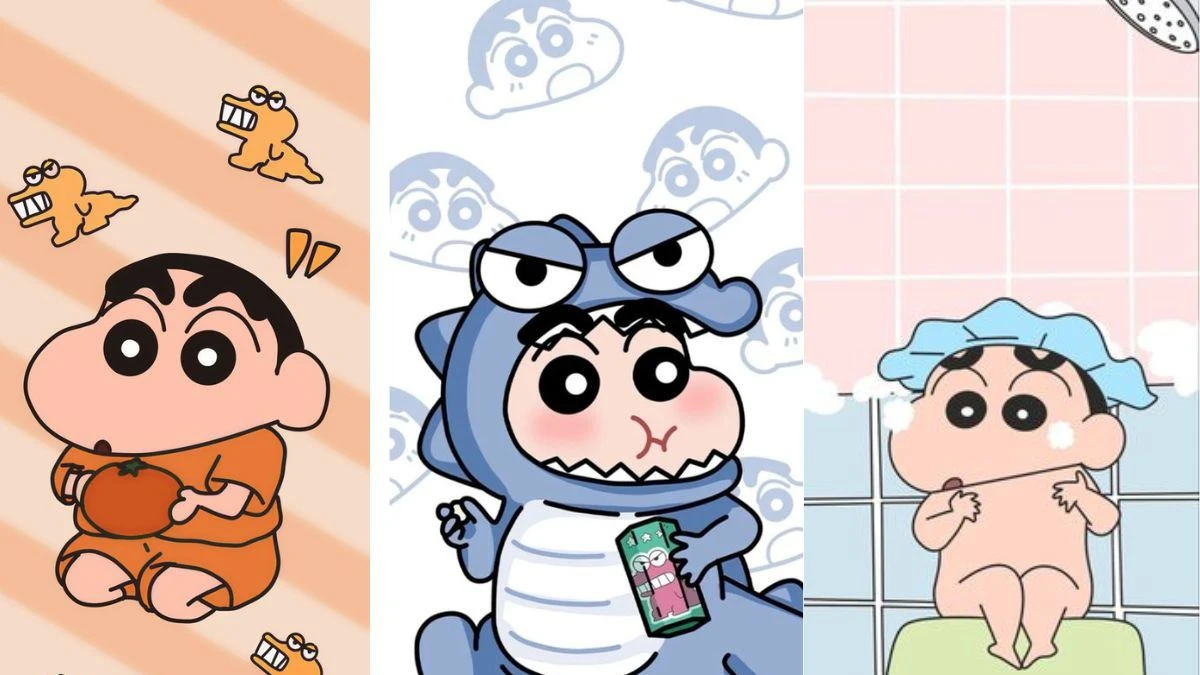 Hình nền cậu bé bút chì gợi nhớ tuổi thơ tươi đẹp