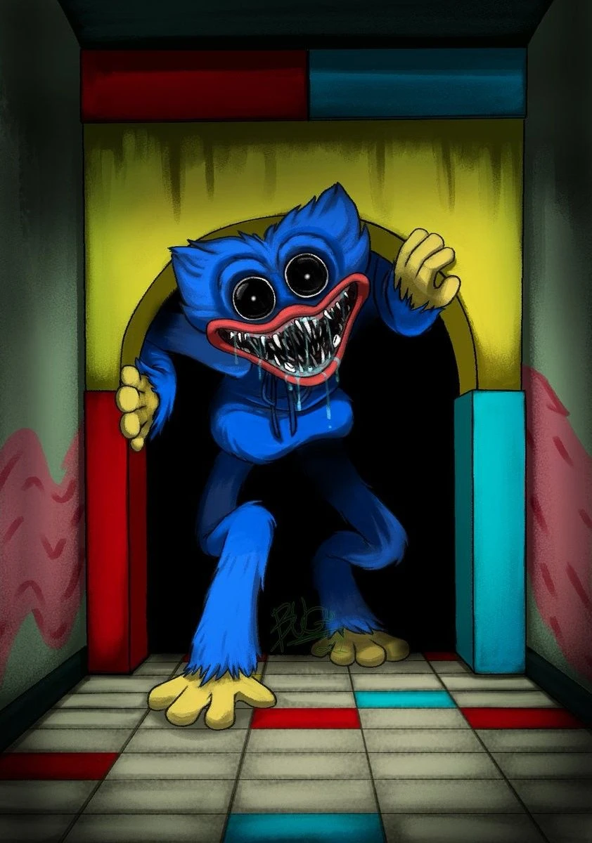 Khám Phá Hình Ảnh Huggy Wuggy Trong Thế Giới Game Kinh Dị