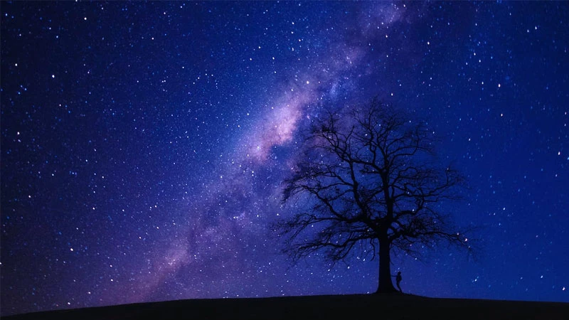 Hình nền galaxy cho máy tính tăng tính cá nhân hóa