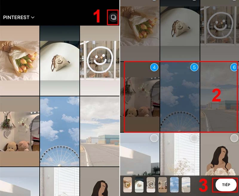 Cách sắp xếp bố cục ảnh trên story Instagram hiệu quả