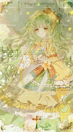 Khám Phá Sức Sống Với Ảnh Anime Màu Xanh Lá