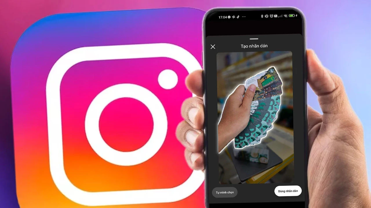 Cách tạo sticker trên instagram cho bức ảnh ấn tượng
