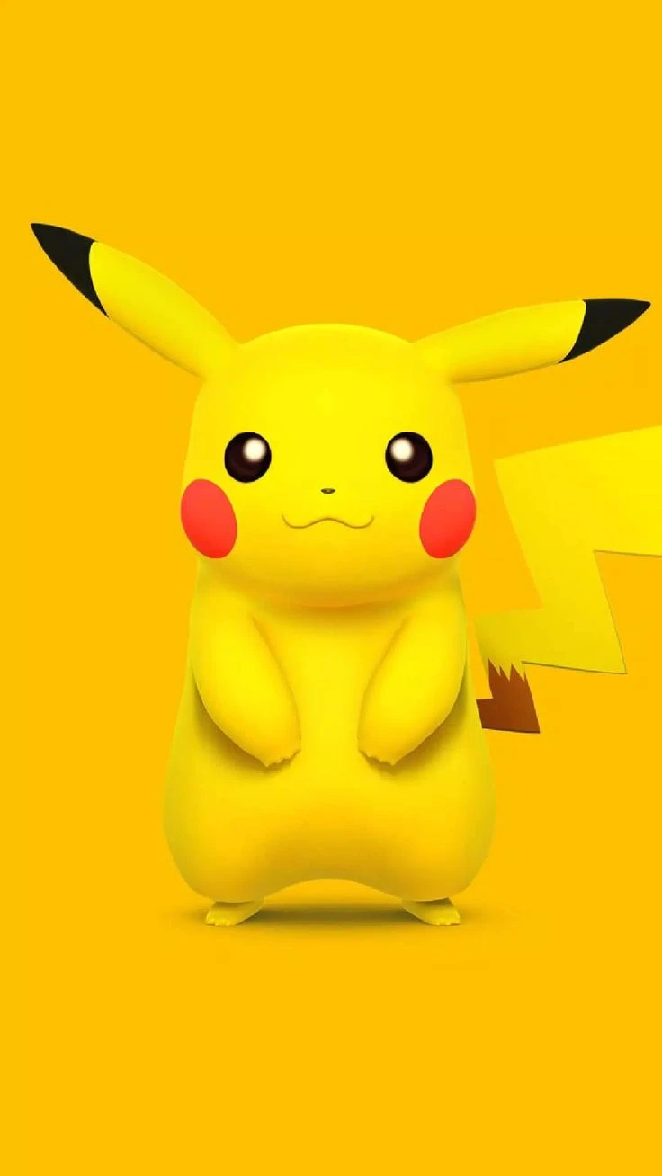 Hình nền Pikachu đáng yêu cho tín đồ anime và game