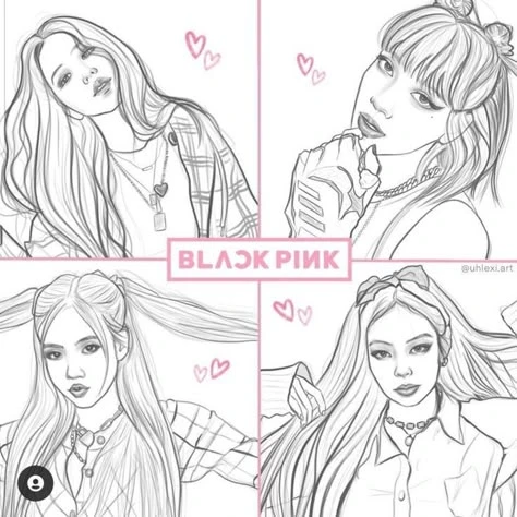Khám Phá Kolorowanki Blackpink Do Druku Sáng Tạo