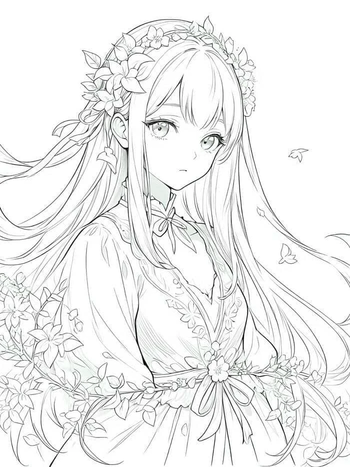 Tranh to màu anime ngầu giúp trẻ phát triển sáng tạo