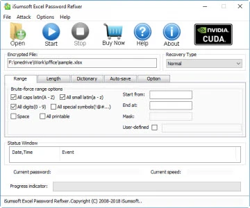 Khôi phục mật khẩu Excel với isumsoft excel password refixer