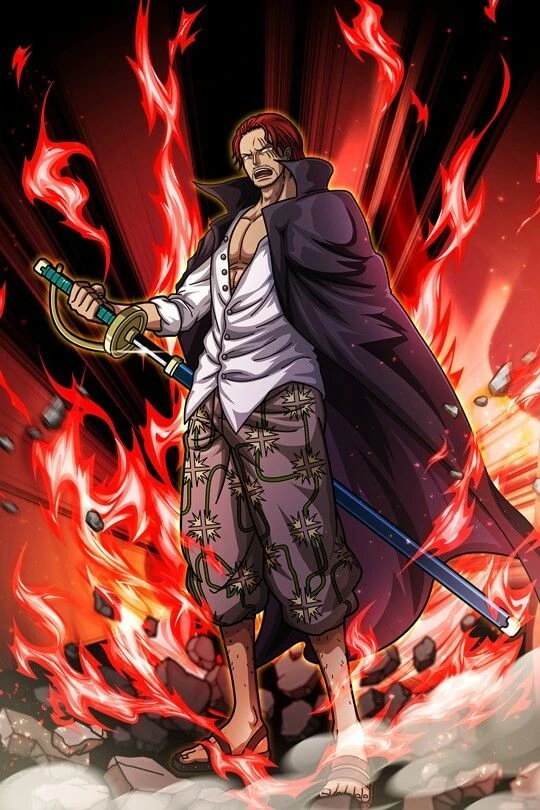 Khám Phá Hình Ảnh Shanks Tóc Đỏ Ngầu Trong Anime