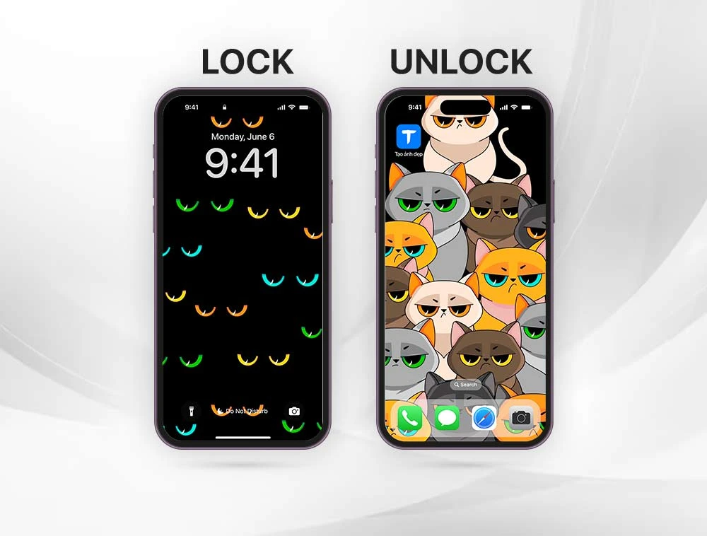 Hình nền khoá iPhone độc đáo cho phong cách cá nhân