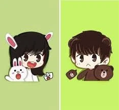 Hình Avatar Cặp Cute Dễ Thương Dành Cho Các Cặp Đôi