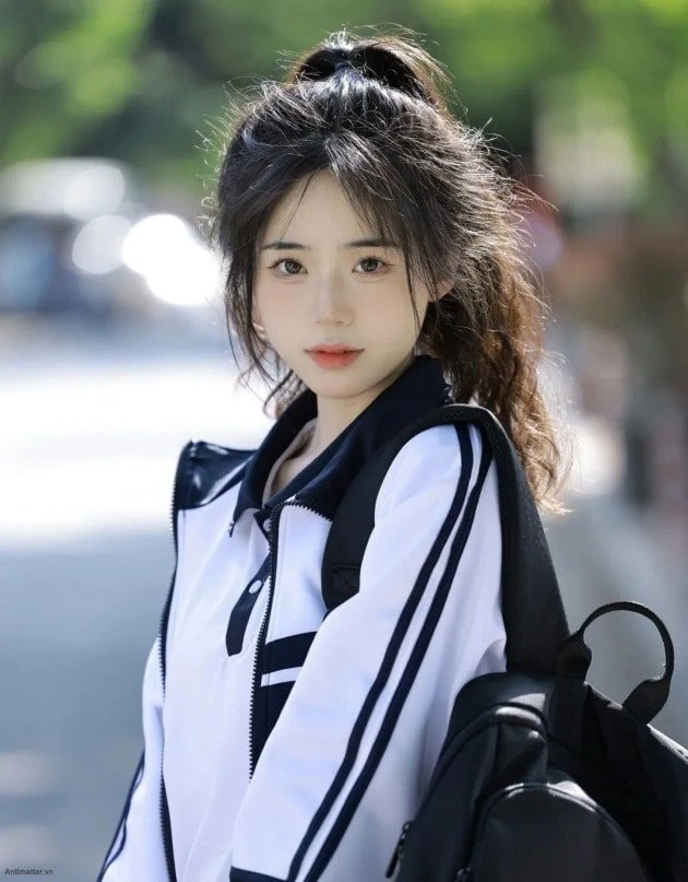 Nét đẹp thanh thoát của gái xinh Trung Quốc