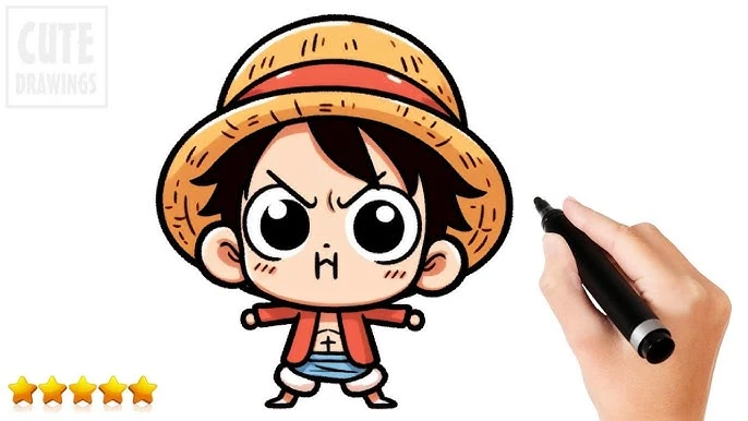 Luffy Cute và Sự Quyến Rũ Trong Thế Giới Anime