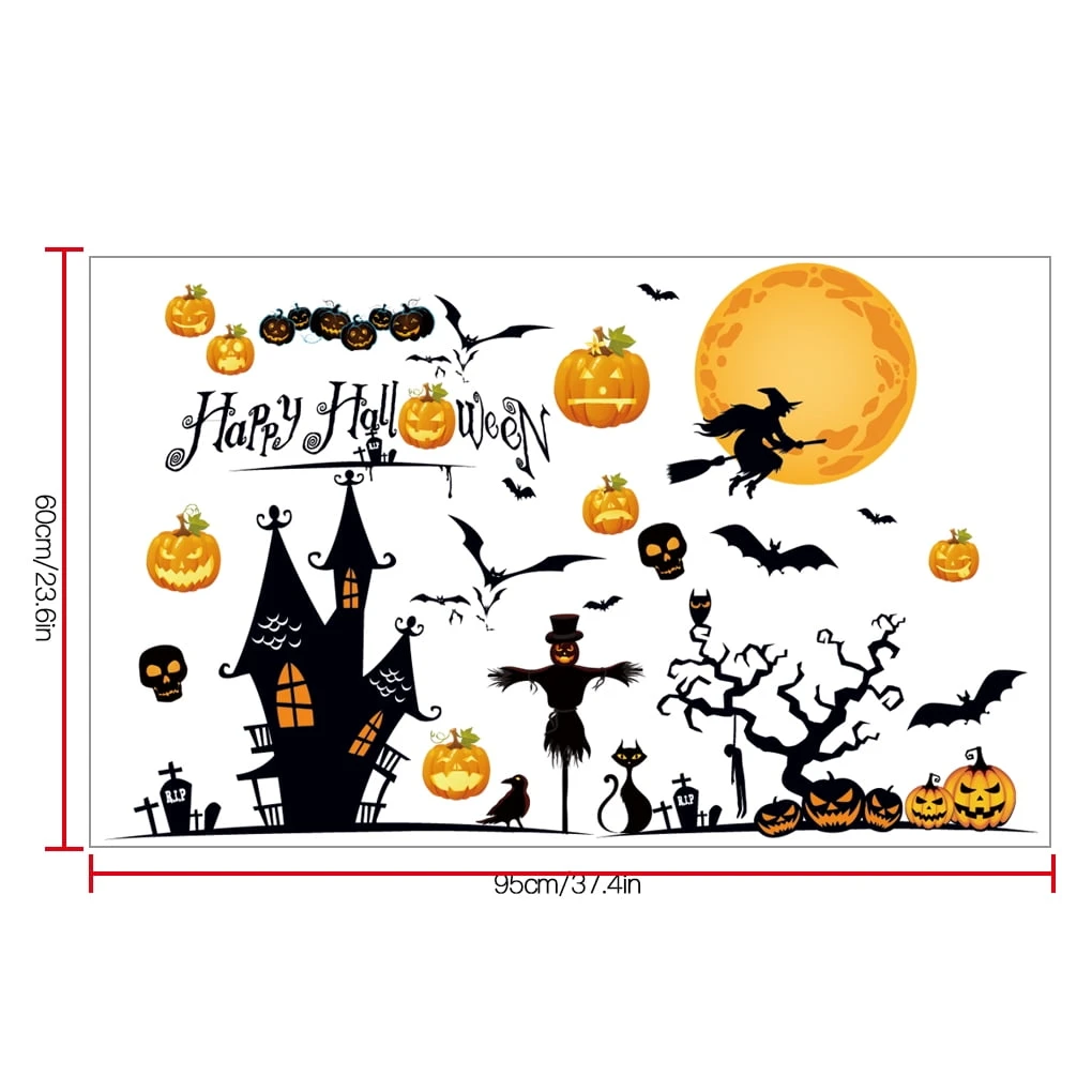 Khám Phá Decal Trang Trí Halloween Độc Đáo Cho Ngôi Nhà