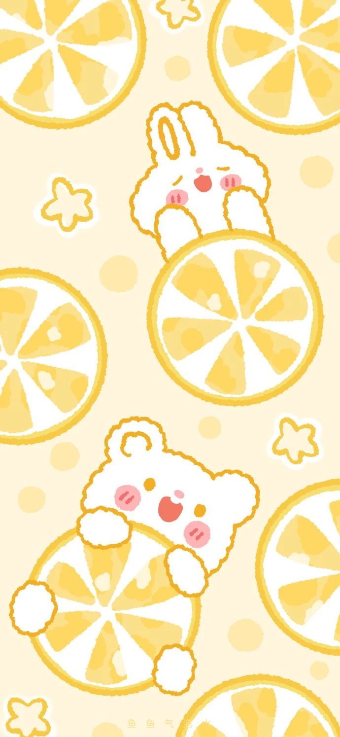 Hình nền màu vàng cute cho iPhone thêm nổi bật