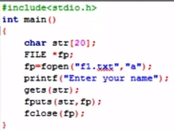 Hướng dẫn sử dụng hàm fputs trong lập trình C