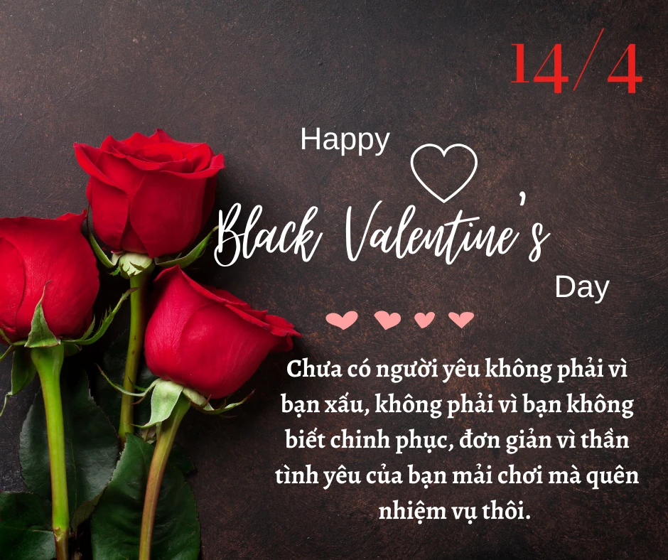 Valentine đen là ngày gì và ý nghĩa của nó