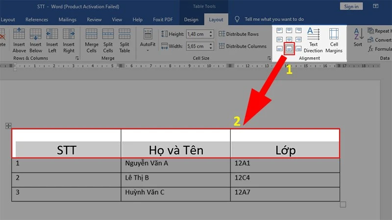 Hướng dẫn tạo bảng đẹp trong Word dễ dàng và hiệu quả