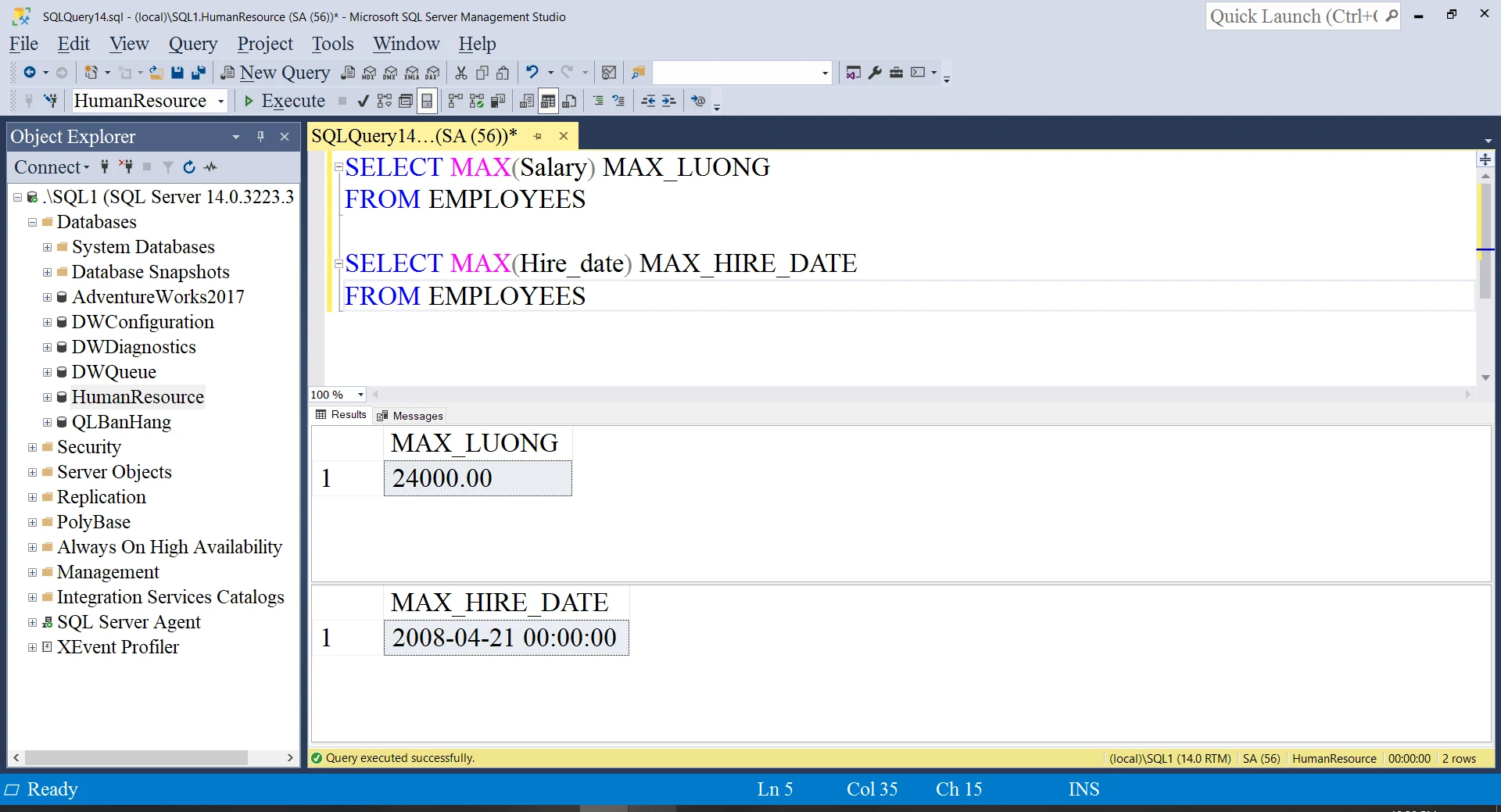 Khám Phá Hàm Max Trong SQL Để Tìm Giá Trị Lớn Nhất