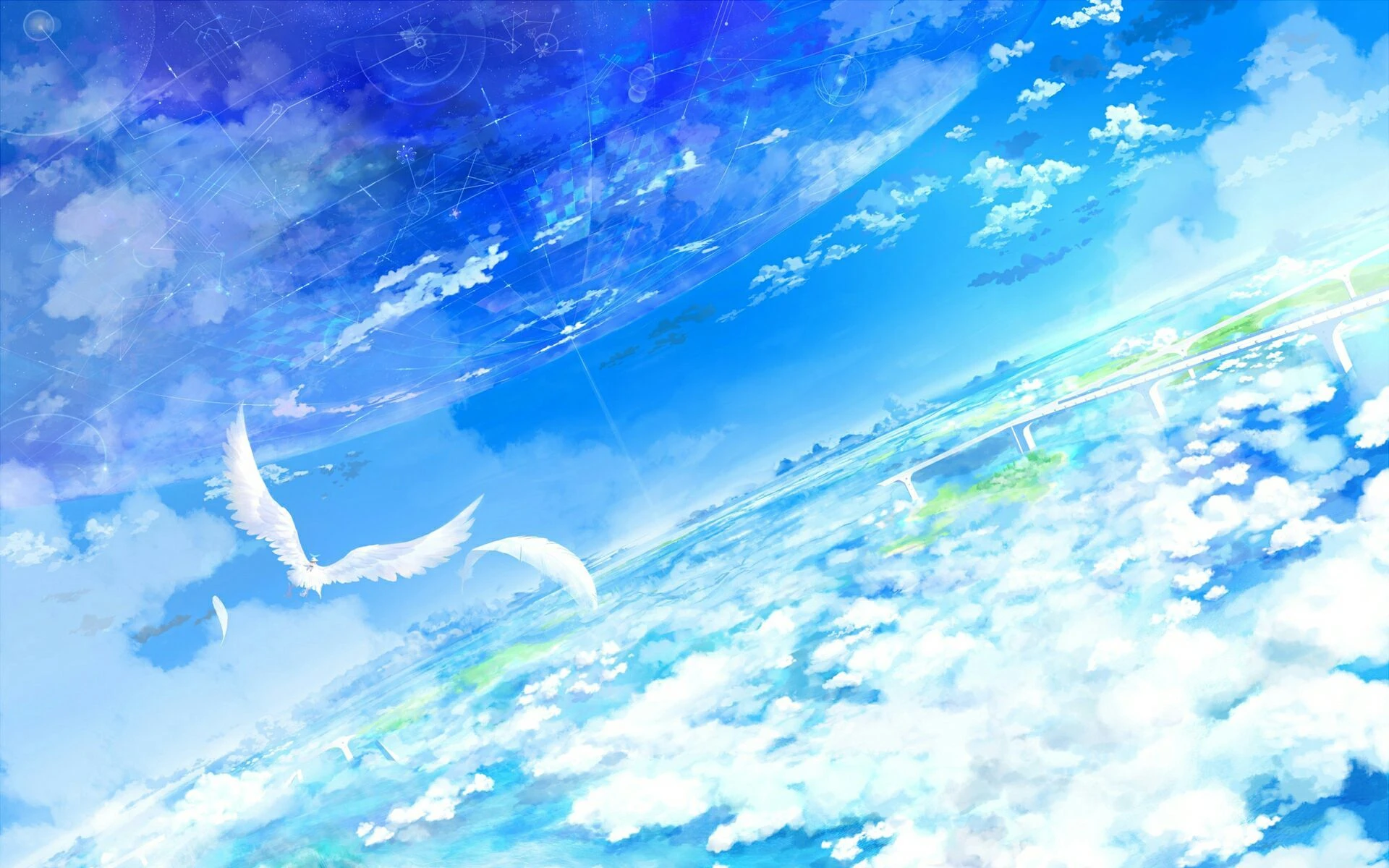 Khám Phá Bầu Trời Anime Qua Những Gam Màu Rực Rỡ