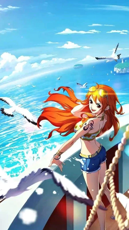 Hình ảnh Nami ngầu trong One Piece và sức mạnh của cô