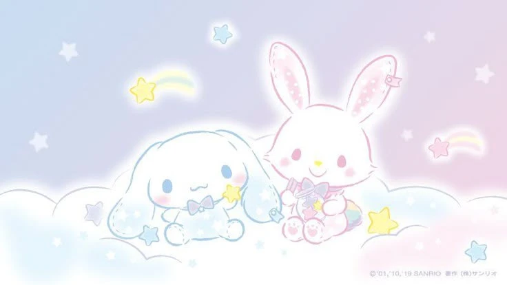 Hình nền máy tính cinnamoroll dễ thương cho không gian làm việc