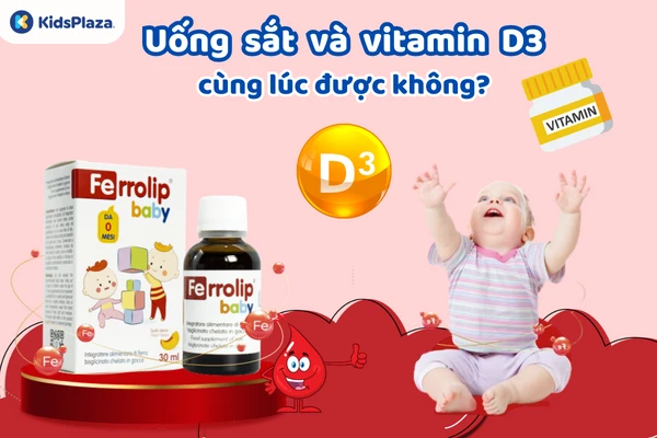 Uống sắt và vitamin d3 cùng lúc có lợi cho sức khỏe