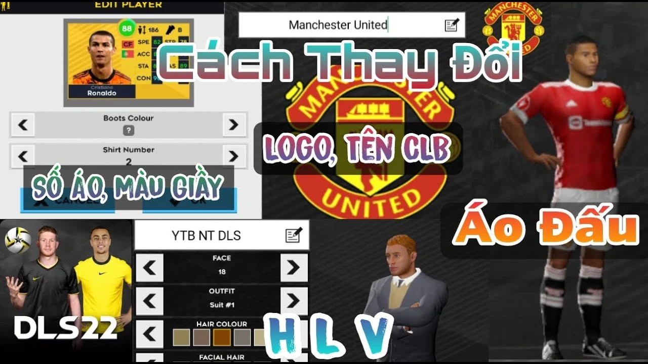 Cách đổi áo đấu dream league soccer dễ dàng và hiệu quả