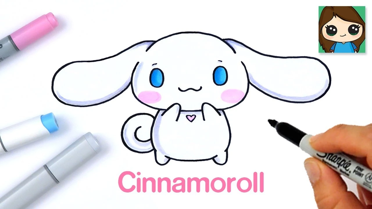 Hướng dẫn cách vẽ Cinnamoroll đơn giản và dễ hiểu