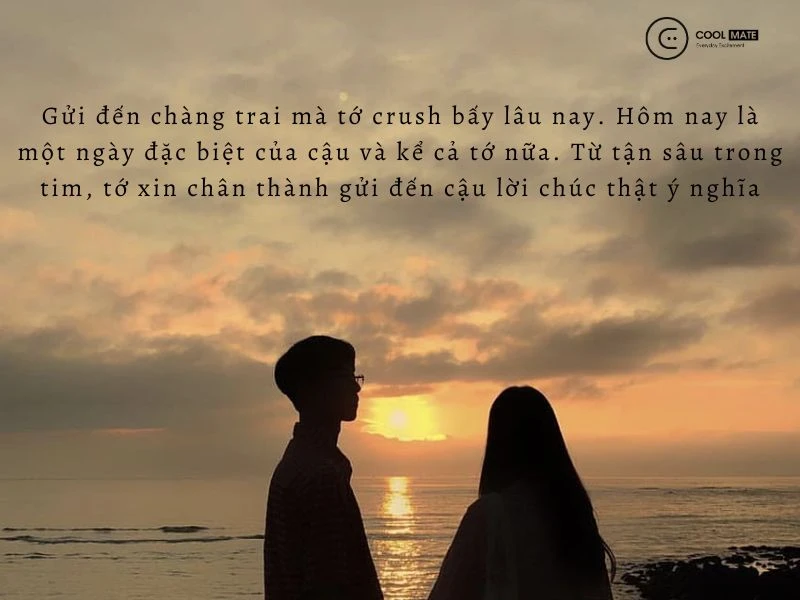 Lời chúc sinh nhật crush ngọt ngào và ý nghĩa