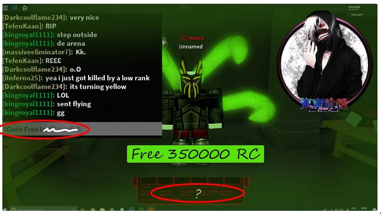 Khám Phá Thế Giới Code Ro Ghoul Trên Roblox