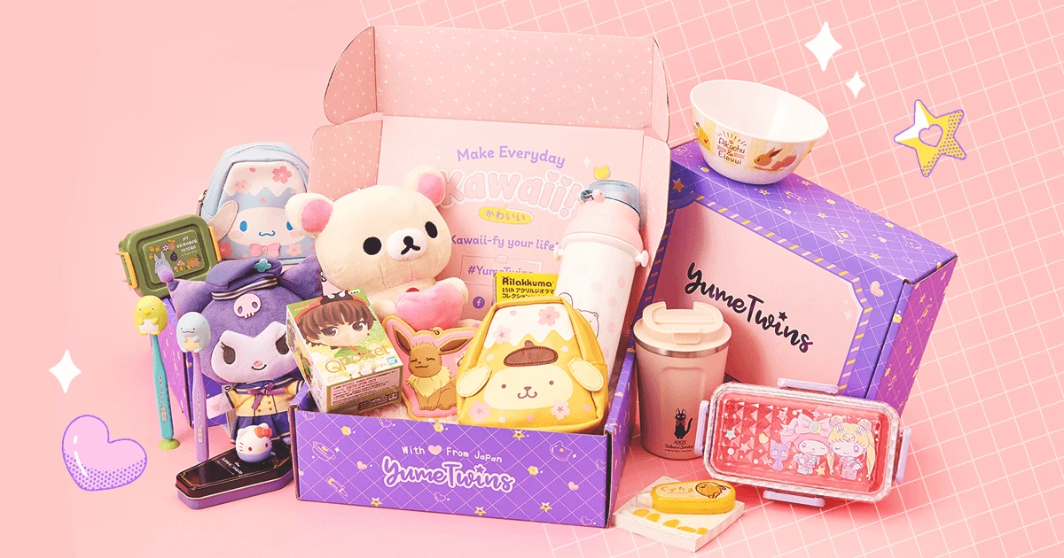 Khám Phá Văn Hóa Kawaii Qua Hộp Quà Yumetwins