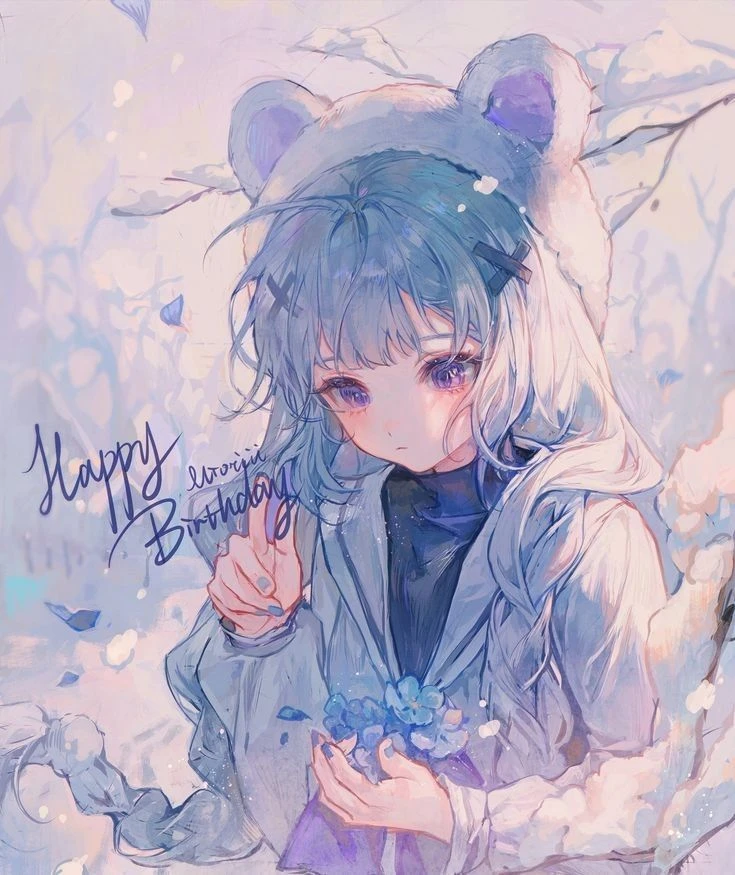 Khám Phá Hình Nền Anime Màu Xanh Dương Đầy Cảm Xúc