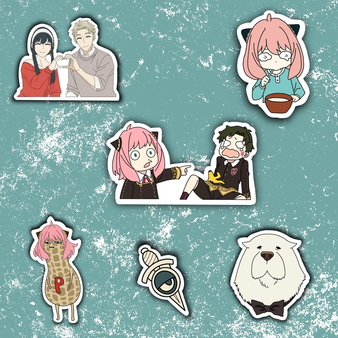 Khám Phá Hình Dán Sticker Spy X Family Độc Đáo