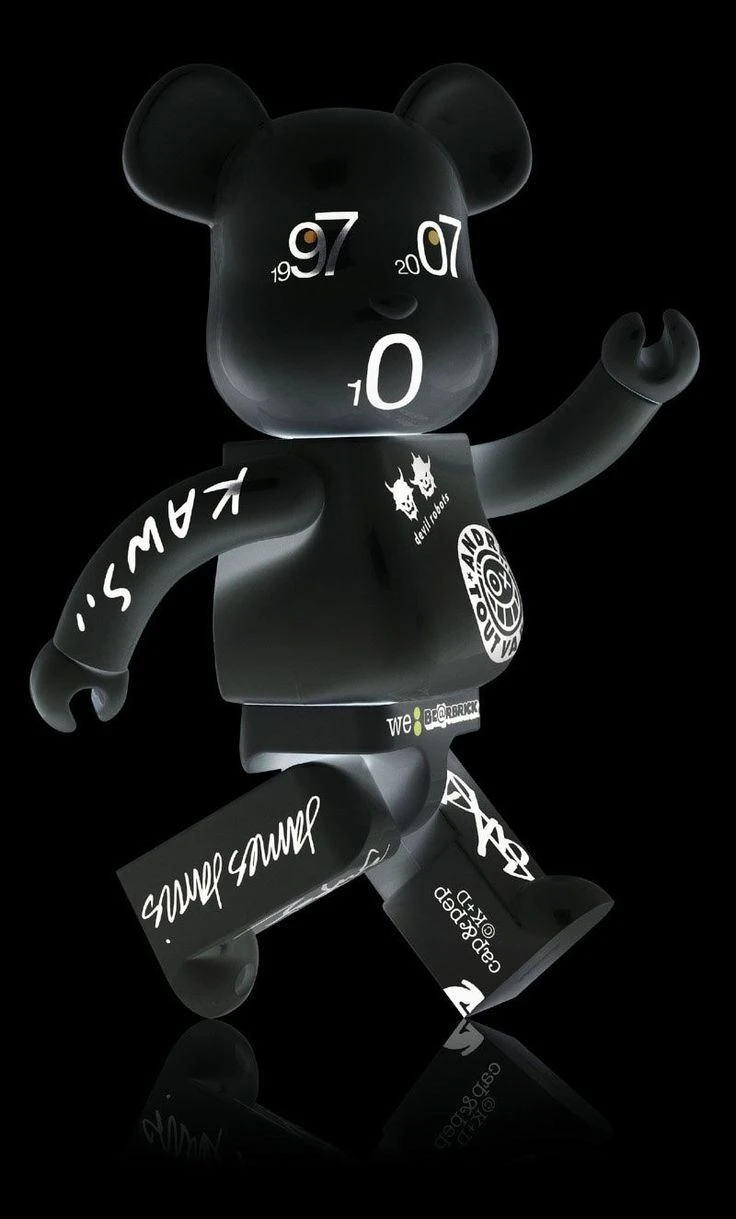 Hình nền điện thoại bearbrick 3d cho phong cách độc đáo