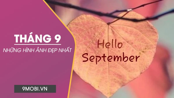 Hình ảnh chào tháng 9 với sắc thu dịu dàng