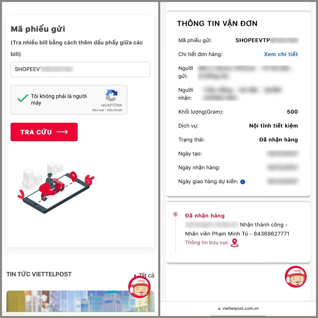 Hướng dẫn check đơn Viettel Post nhanh chóng và dễ dàng