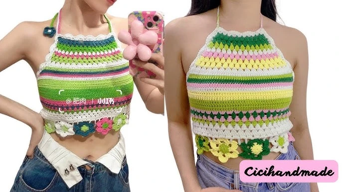 Cách móc áo yếm độc đáo và ấn tượng cho bạn