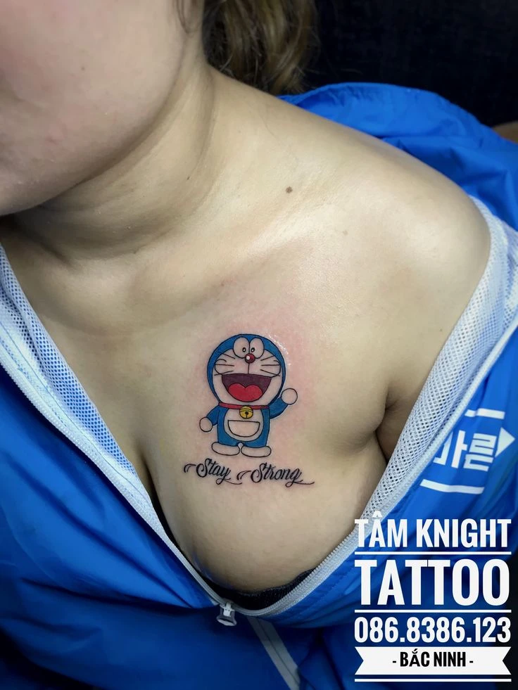 Khám Phá Hình Xăm Doraemon Đầy Ý Nghĩa và Đáng Yêu