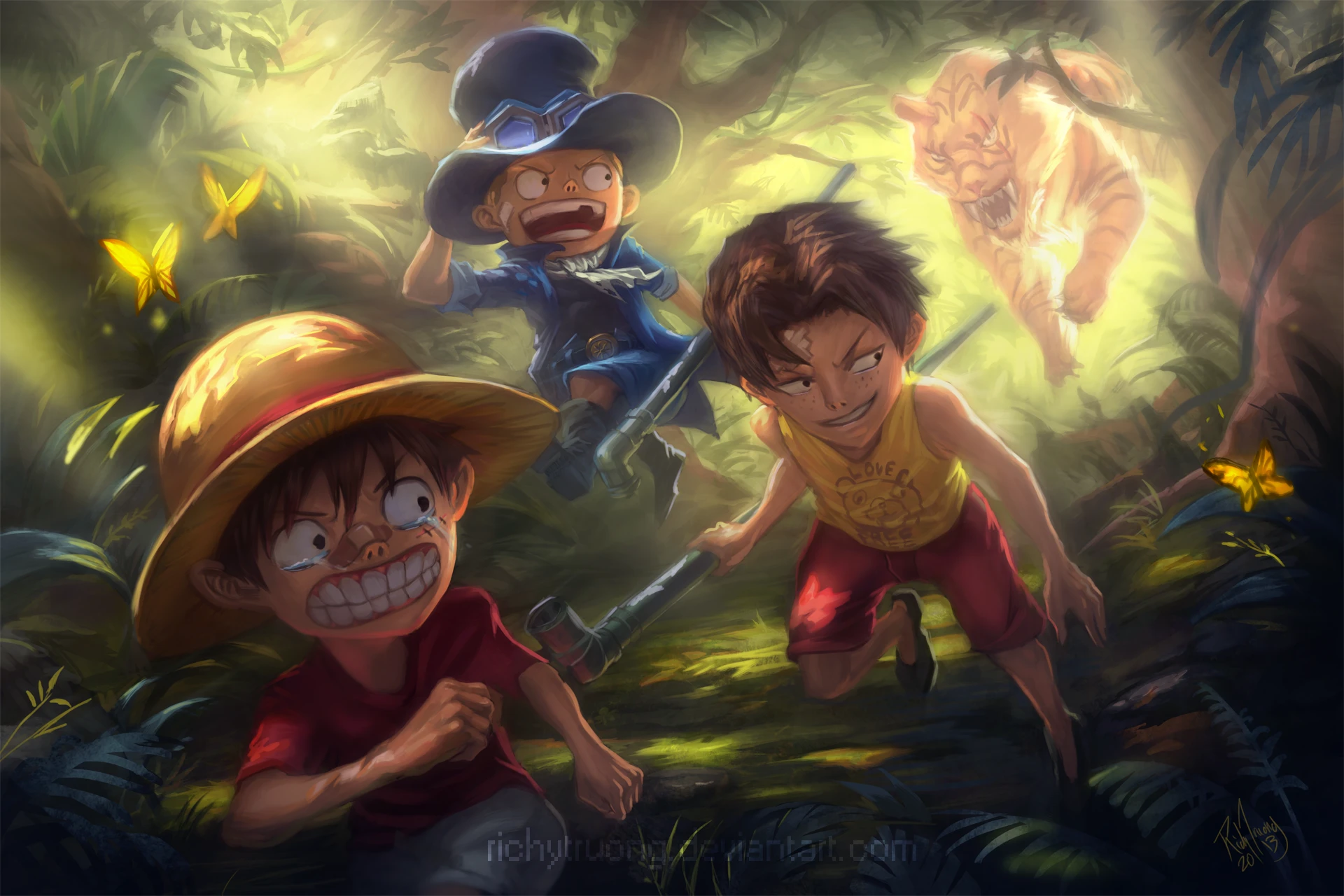 Hình ảnh One Piece 3D sống động từ cuộc phiêu lưu hải tặc