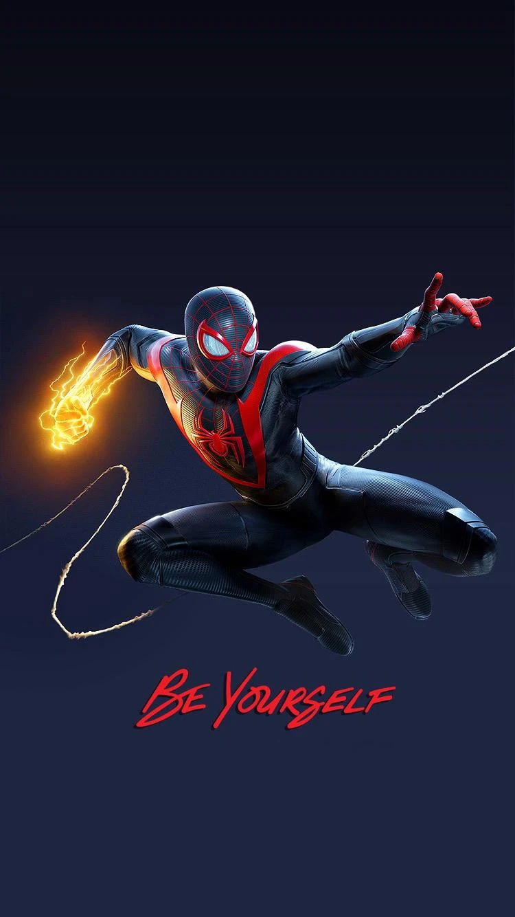 Hình nền Miles Morales 4K đẹp cho fan Marvel