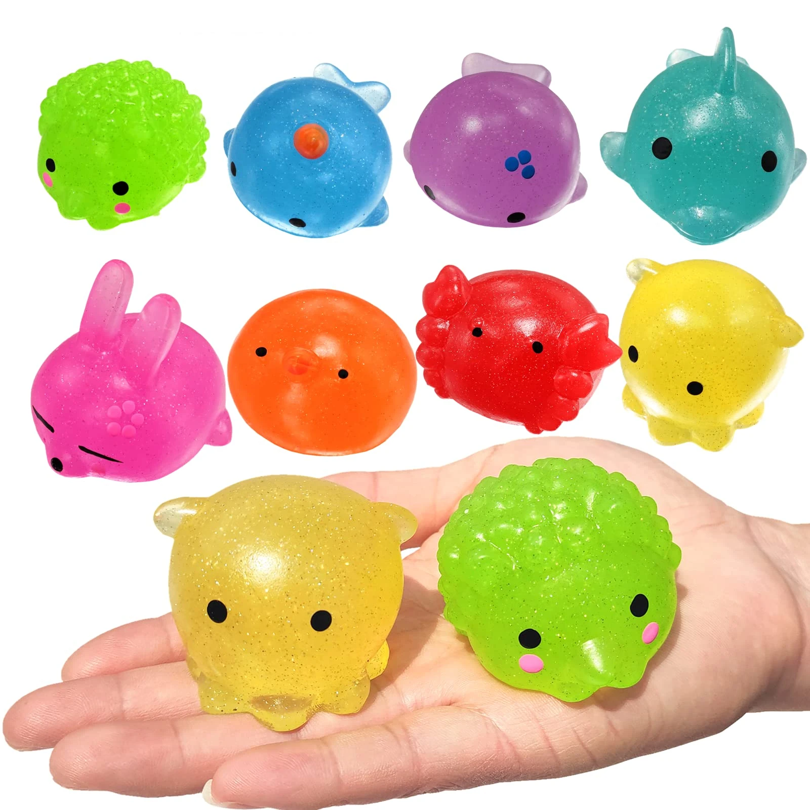 Khám Phá Squishy Moshi Đồ Chơi Giảm Căng Thẳng