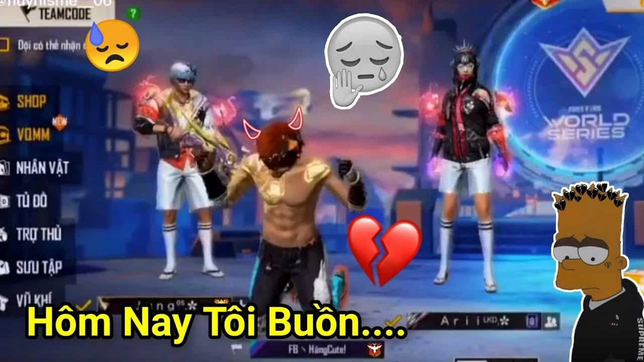 Khám Phá Nỗi Buồn Thất Tình Trong Free Fire