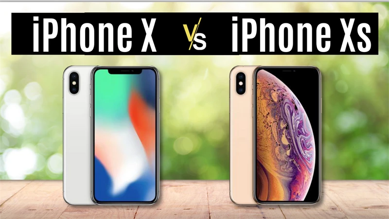 Kích thước iPhone X và XS so sánh chi tiết