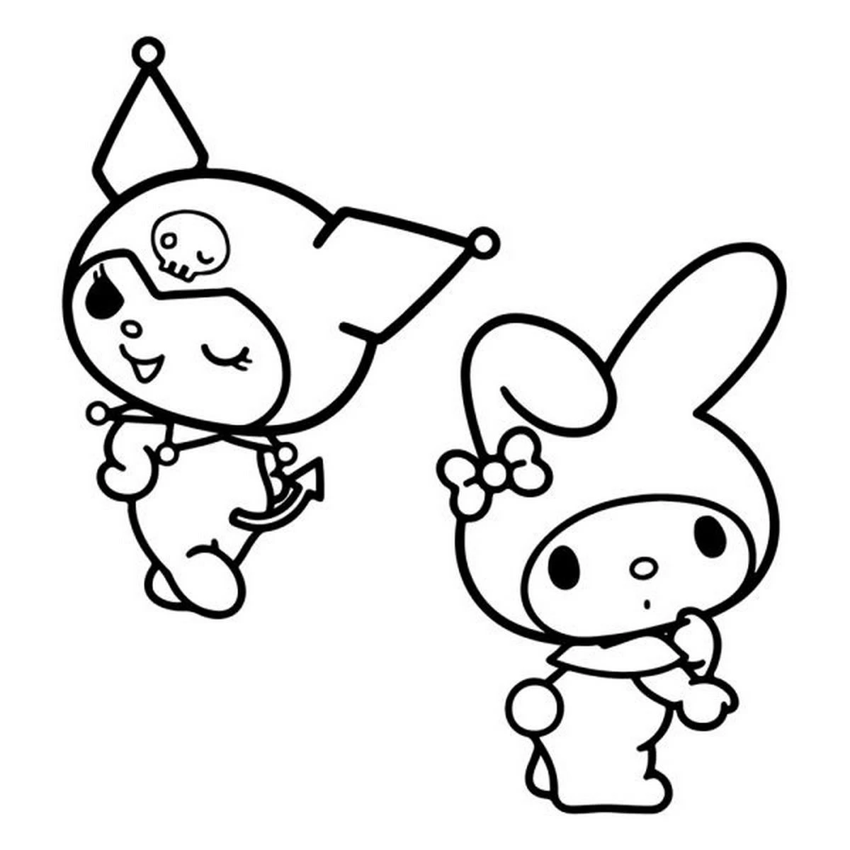 Vẽ Kuromi Cute: Biểu Tượng Dễ Thương Từ Nhật Bản