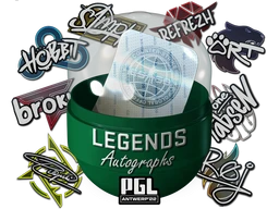 Antwerp 2022 Legends Autograph Capsule: Giá trị sưu tầm cao