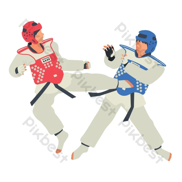 Hình ảnh taekwondo đẹp và nghệ thuật trong từng động tác