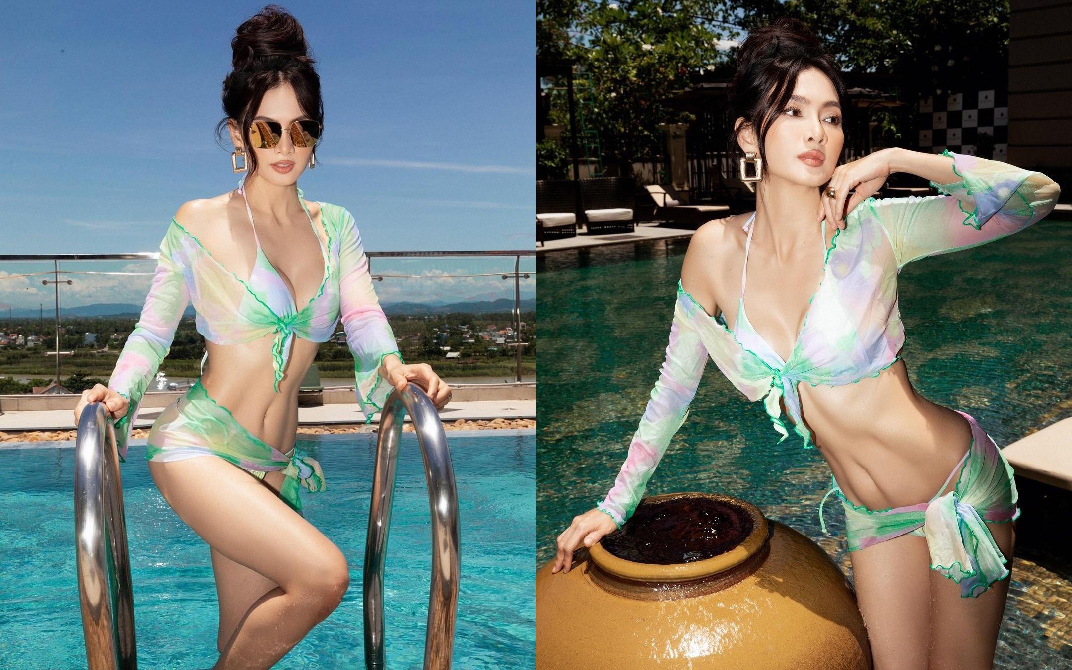 Ở tuổi 41, siêu mẫu Anh Thư chăm diện váy áo khoe dáng nóng bỏng - 1