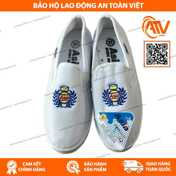 Xem chi tiết sản phẩm giày Asia sport trắng không dây buộc