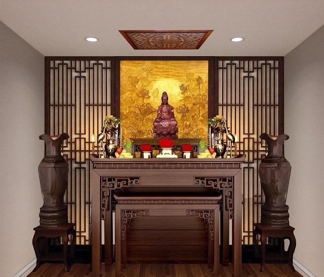 Vị trí đặt bàn thờ Phật Quan Âm